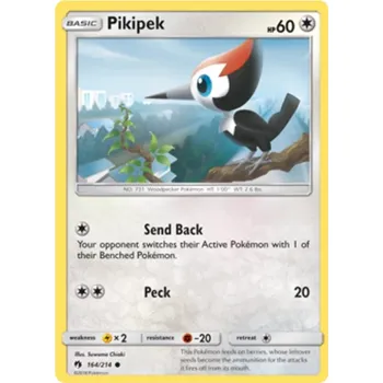 Sběratelská karetní hra Pikipek 164/214 - Lost Thunder Typ karty: Non-Holo