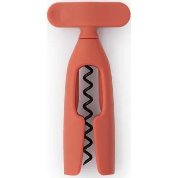 Otvírák BRABANTIA TASTY+ - klasická vývrtka s řezačkou na fólii a nepřilnavou spirálou, růžová