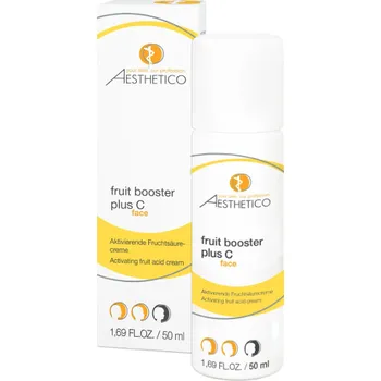 Pleťový krém Aesthetico Fruit Booster Plus C noční krém proti stárnutí 50 ml