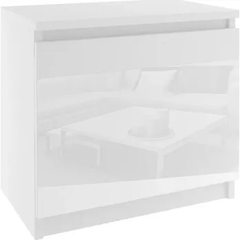 Noční stolek Noční stolek Belini bílý SI SN1/0/W/W/W/0