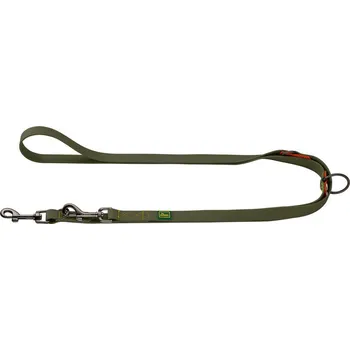 Vodítko pro psa HUNTER HAVANNA nastavitelné vodítko - zelená/oranžová 15/200 Hunter