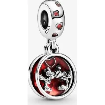 Korálek Prosperk Korálek na náramek Mickey mouse červený S0709