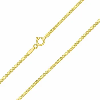 Řetízek Zlatý řetízek Curb Pancr ze žlutého zlata - 1,8 mm varianta 50 cm FNN1037NGY-50 cm