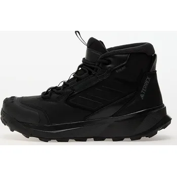 Pánské tenisky Tenisky adidas Terrex Winter Boot Mid Leather Core Black/ Core Black/ Grey Four EUR 44