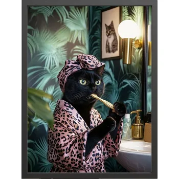 Obraz Obraz v rámu Tooth Purr, 40 × 30 cm OB-22792