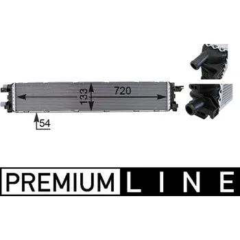 Chladič motoru Chladič nízké teploty, chladič plnicího vzduchu MAHLE CIR 13 000P