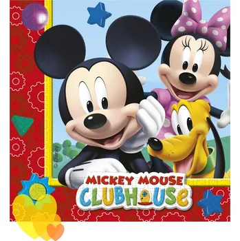 Papírový ubrousek PROCOS Ubrousky MICKEY 20ks