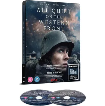 Blu-ray film Na západní frontě klid (2022) - 4K UHD + Blu-ray Steelbook (UK)
