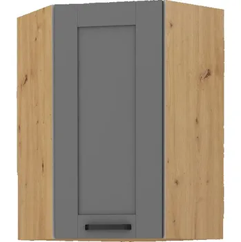 Kuchyňská skříňka Stolarz-Lempert Kuchyňská skříňka Luna DustGRAR - horní rohová 60x60 GN-90 1F (°45)