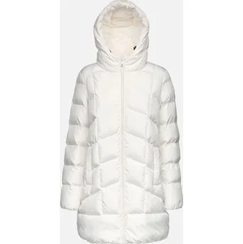 Krémová dámská bunda Geox Anylla - Dámské GEOX bílá 3385446