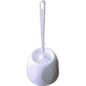 WC štětka WC souprava štětka se stojánkem bílá