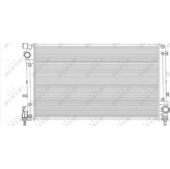 Auto-moto Chladič, chlazení motoru NRF 53835