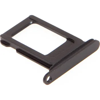 Náhradní kryt pro mobilní telefon Rámeček / šuplík na Nano SIM pro Apple iPhone 14 / 14 Plus - černý - kvalita A+