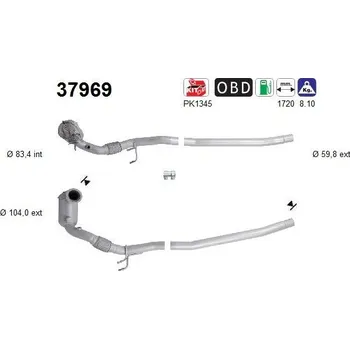 Katalyzátor Katalyzátor AS 37969