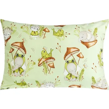 Povlak na dekorativní polštářek Povláček bavlna Zelená BX11435 - 40x60 cm