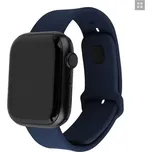 Řemínek FIXED Silicone Sporty Strap pro Apple Watch 38/40/41mm modrý