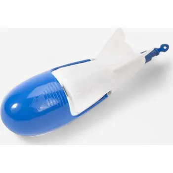 Vrhač návnad DECATHLON Zakrmovací raketa na kaprařinu Dot Spod Impact S BÍLÁ|MODRÁ