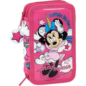 Penál Safta Penál MINNIE JEDNOROŽEC dvoupatrový s výbavou