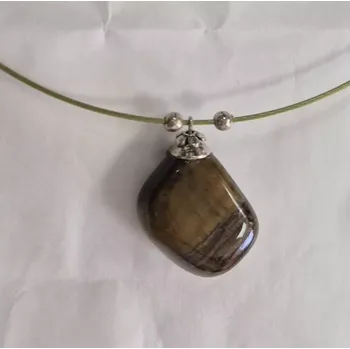 Náhrdelník Náhrdelník na lanku s polodrahokamem - tygří oko 2