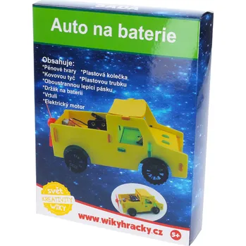 kreativní sada svět KREATIVITY WIKY Kreativní set - Auto na baterie