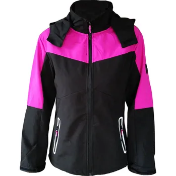 Sezon Dívčí SOFTSHELL BUNDA s kompasem růžová Barva: Růžová, Velikost: 146