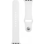 Tactical 465 silikonový pásek pro Apple Watch Series 1, 2, 3, 4, 5, 6, 7, 8, 9, SE 38, 40, 41mm bílá bílá 8596311073120