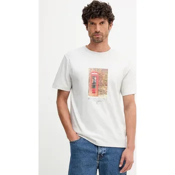 Bavlněné tričko Pepe Jeans PM5010102 šedá 09X, vel. L