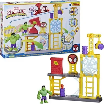 Figurka Hrací sada Spidey a jeho úžasní přátelé Power Smash Hulk