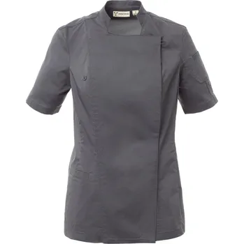 Gastro oděv PAYPER STARLIGHT MESH LADY dámský kuchařský rondon Barva: šedá, Velikost: XL