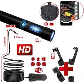 Videoendoskop-sada KS Tools 550.7560