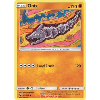 Karetní hra Onix 109/214 - Lost Thunder Typ karty: Non-Holo