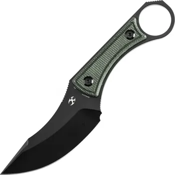 kapesní nůž KANSEPT Niko Černý TiCn Potahovaný D2 Pevná Čepel G004A2