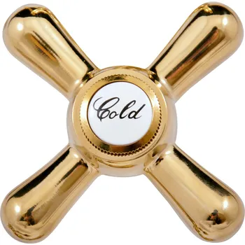 MORAVA RETRO - Dřezová baterie, Zlatá lesklá MK120.0/8Z, RAV Slezák Barva: ZLATÁ - lesklá, Rozměr: 3,8"