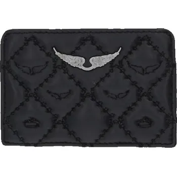 Peněženka Kožené pouzdro na karty ZADIG&VOLTAIRE LWSG03689 černá 99X, vel. ONE SIZE