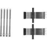 Sada příslušenství, obložení kotoučové brzdy TEXTAR 82563800