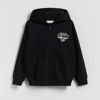 Chlapecká mikina Reserved - Mikina Brawl Stars - černý - 941FJ-99X - 941FJ-99X-170