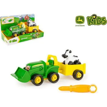 Hračka pro nejmenší John Deere Šroubovací kamarád - traktor Bonnie 27 cm JD Kids