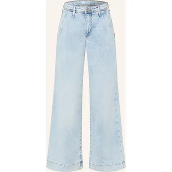 Dámské džíny Guess Dámské Wide Leg Džíny Zoya, lag0 lagoon light, 34