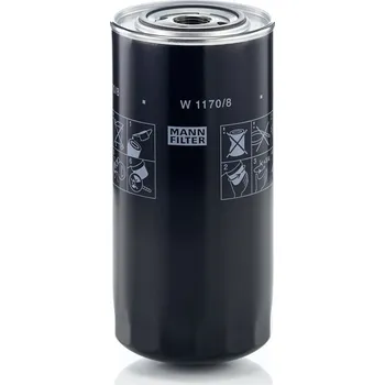 Filtr do auta Olejový filtr MANN-FILTER W 1170/8