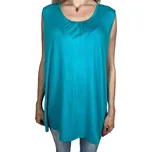 Wandeng Dámské nadměrné tílko BELLA Barva: Tyrkysová, Velikost: 4XL