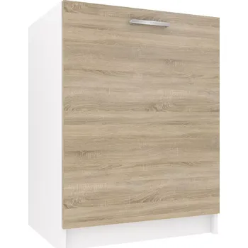 Kuchyňská skříňka Kuchyňská skříňka Belini dřezová 60 cm dub sonoma bez pracovní desky TOR SDZ60/0/WT/DS/0/E