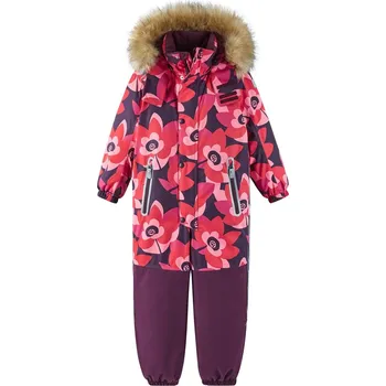 Set dětského termoprádla Dětská zimní kombinéza Reima Kipina červená 134