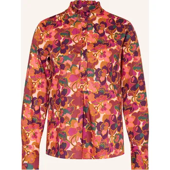 Rossana Diva Dámská Halenka S Volánky, červená / růžová, 44