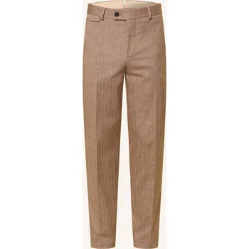 Pánské oblečení Boss Pánské Kalhoty Peet Slim Fit, béžová, 50