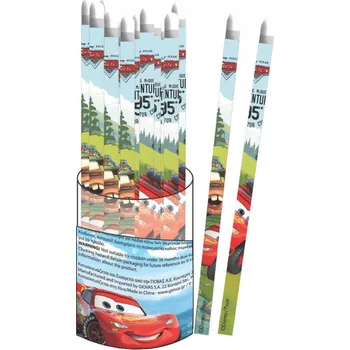 Grafitová tužka GIM S.A. Grafitová tužka CARS s gumou 1kus