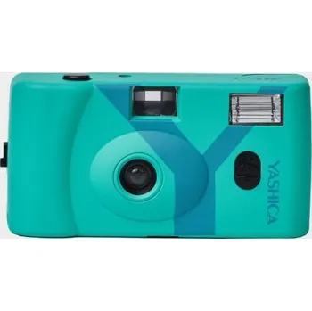 YASHICA MF-1 Snapshot Art Camera (Turquoise) - analogový fotoaparát