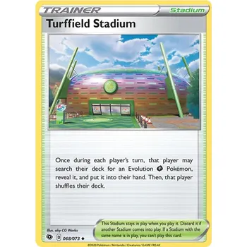 Karetní hra Turffield Stadium 068/073 - Champion´s Path Typ karty: Reverse Holo