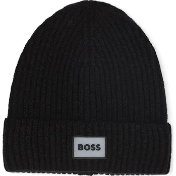 Čepice Dětská čepice BOSS černá barva, J52618 J52618.54.56 99X, vel. 54/56