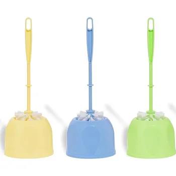 WC štětka WC souprava štětka se stojánkem mix barev