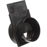 Šoupátkový ventil 2 1/2" antistatický (černý) LOC-LINE 81308AS.1 (LL81308AS.1)